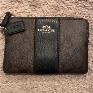 Coach Zippered Wristlet